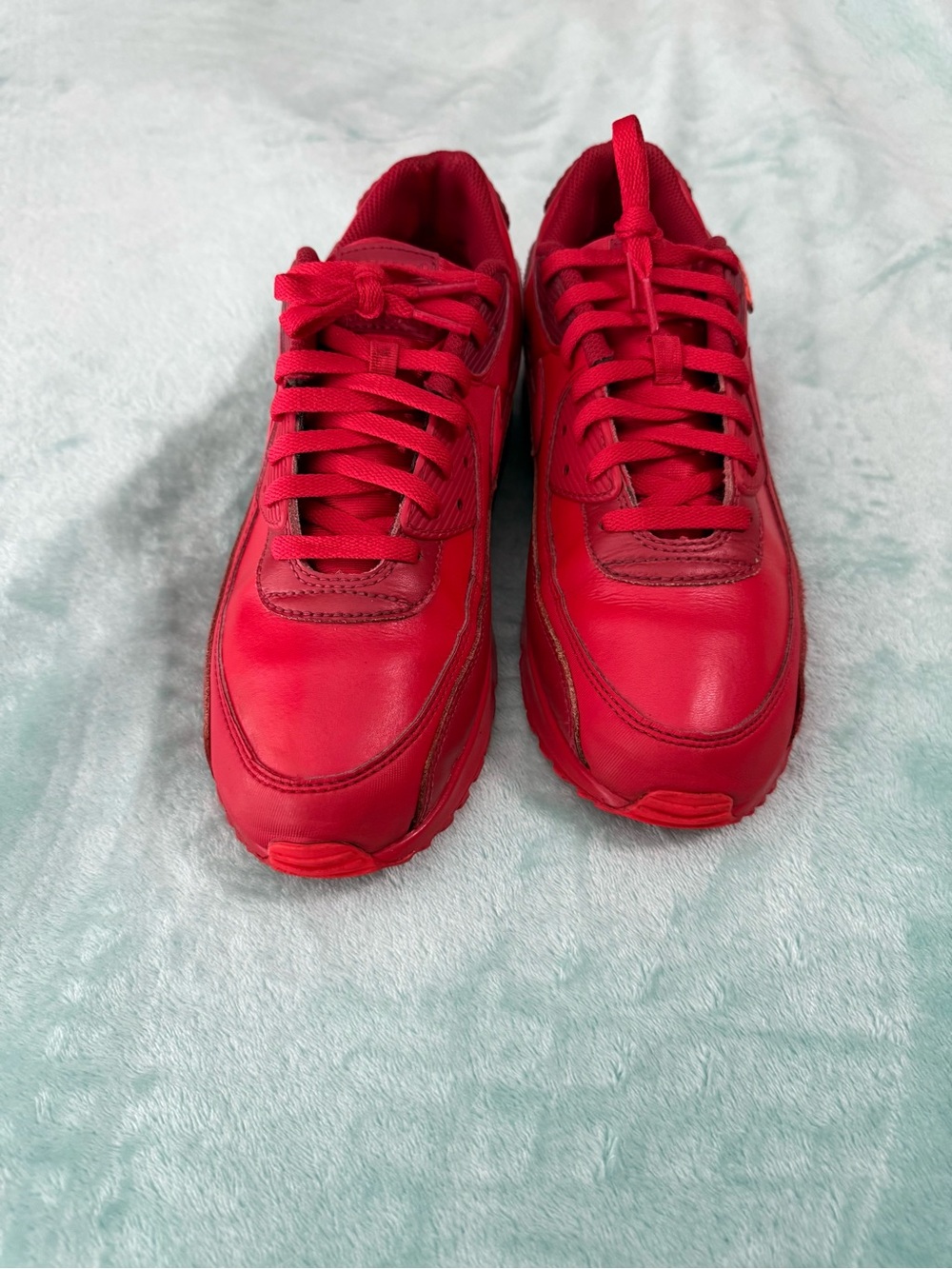 Nike Air Max 90 Red city special CHICAGO Edition Shoes Mens size 11 sneakers.